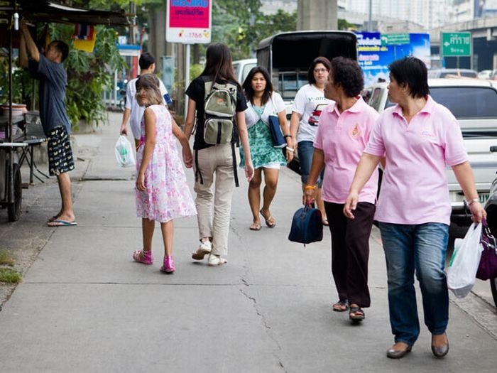 Supatra, child with ambras syndrome, Thailand