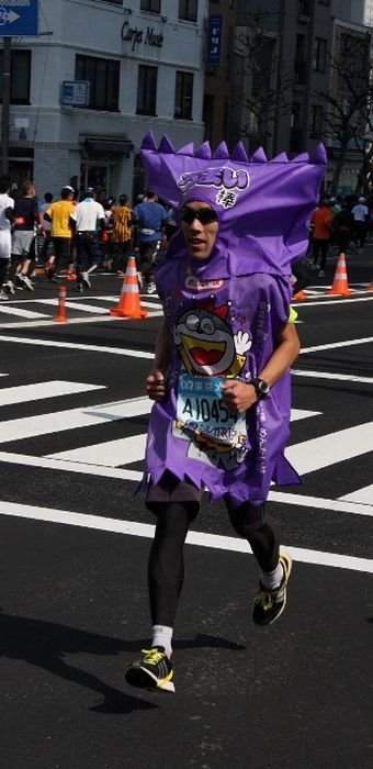 Costumes at the 2011 Tokyo Marathon, Japan