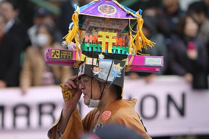 Costumes at the 2011 Tokyo Marathon, Japan