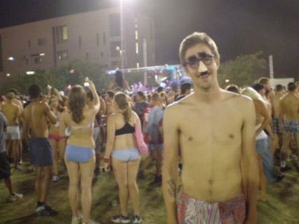 Undie Run 2011, Arizona State University, United States