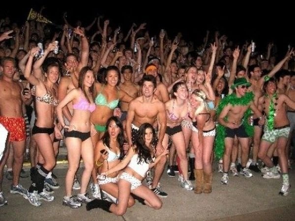 Undie Run 2011, Arizona State University, United States