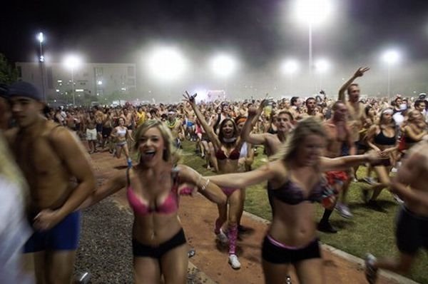 Undie Run 2011, Arizona State University, United States