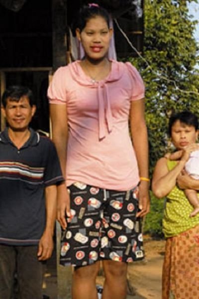 Malee Duangdee, world's tallest teen girl