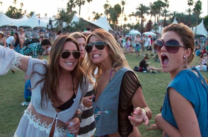 Girls of the Coachella Valley Music and Arts Festival 2011