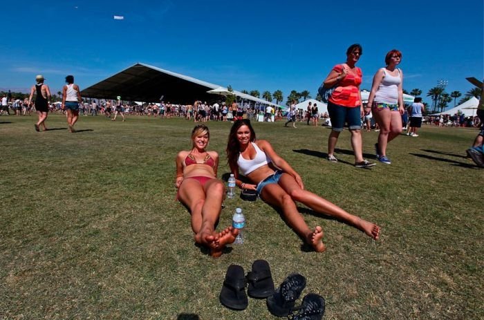 Girls of the Coachella Valley Music and Arts Festival 2011