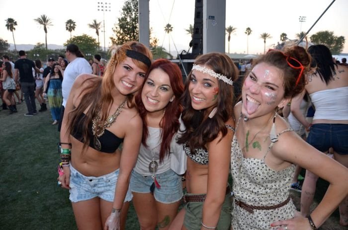 Girls of the Coachella Valley Music and Arts Festival 2011