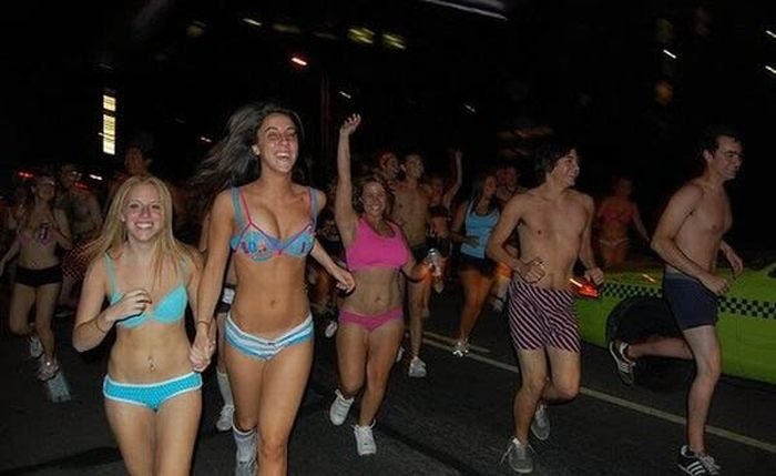 Undie Run 2011, Arizona State University, United States