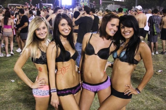 Undie Run 2011, Arizona State University, United States.