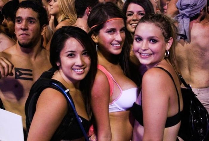 Undie Run 2011, Arizona State University, United States