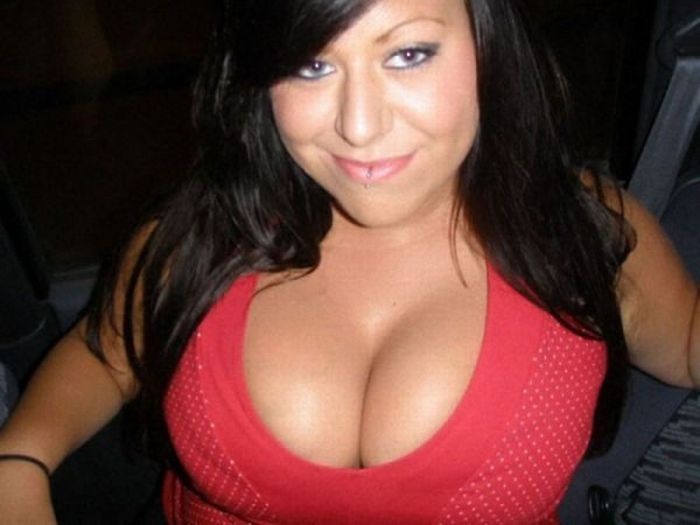 breasts cleavage girl