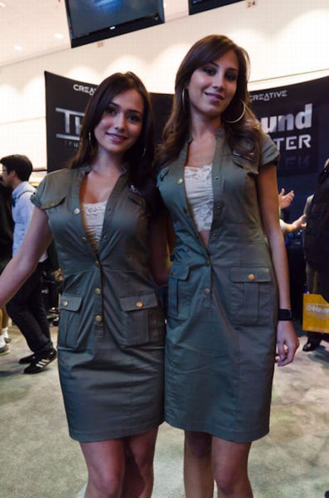 Electronic Entertainment Expo (E3) 2011 trade show girls