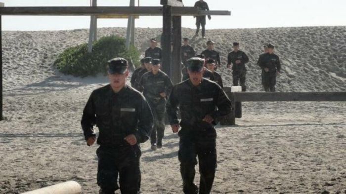 Navy SEALs training