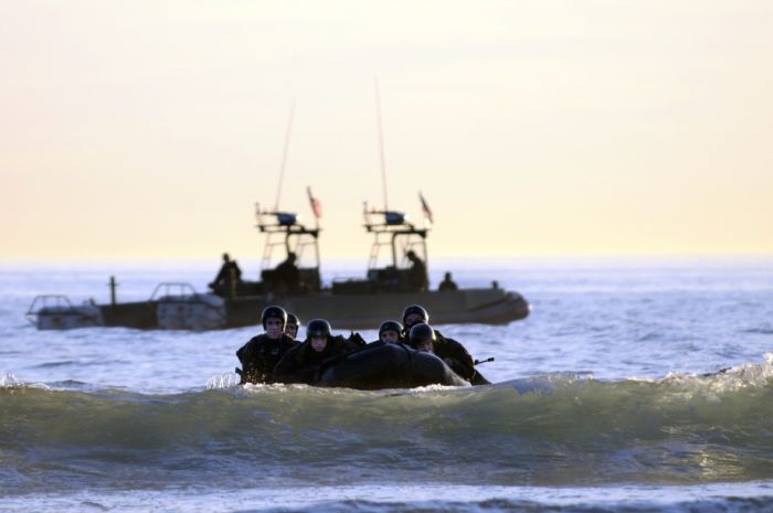 Navy SEALs training