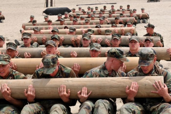 Navy SEALs training