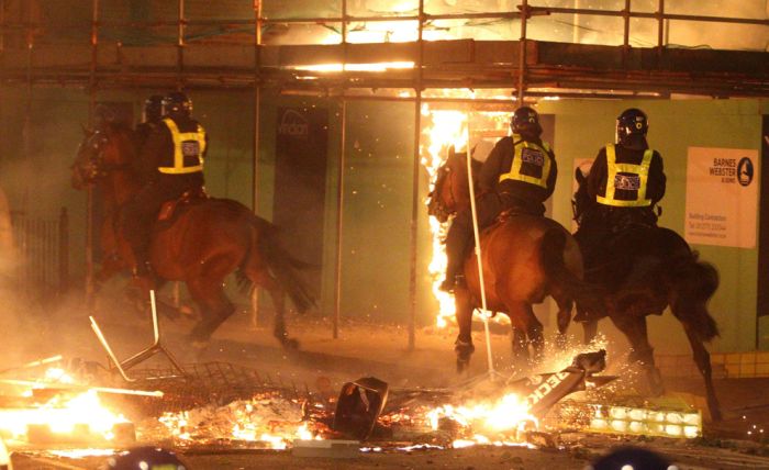 2011 riots, Tottenham, London, United Kingdom