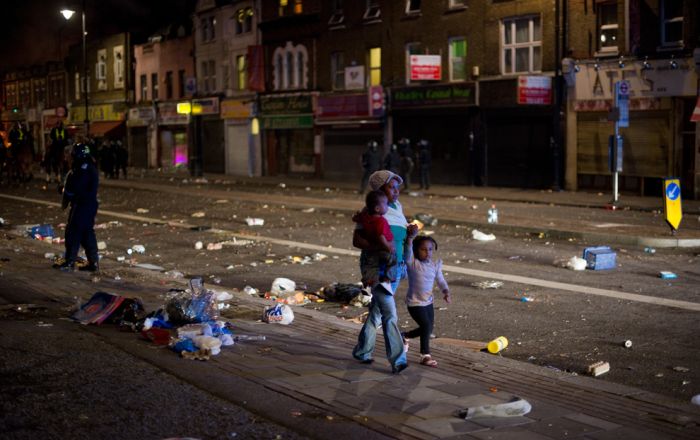 2011 riots, Tottenham, London, United Kingdom