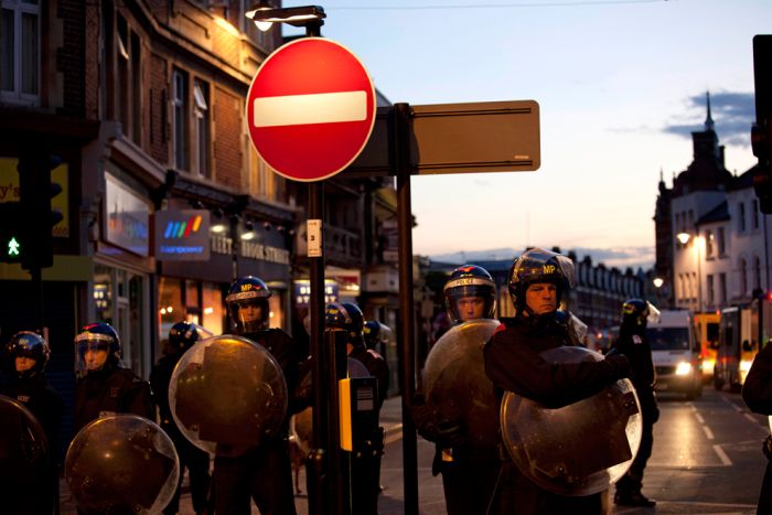 2011 riots, Tottenham, London, United Kingdom