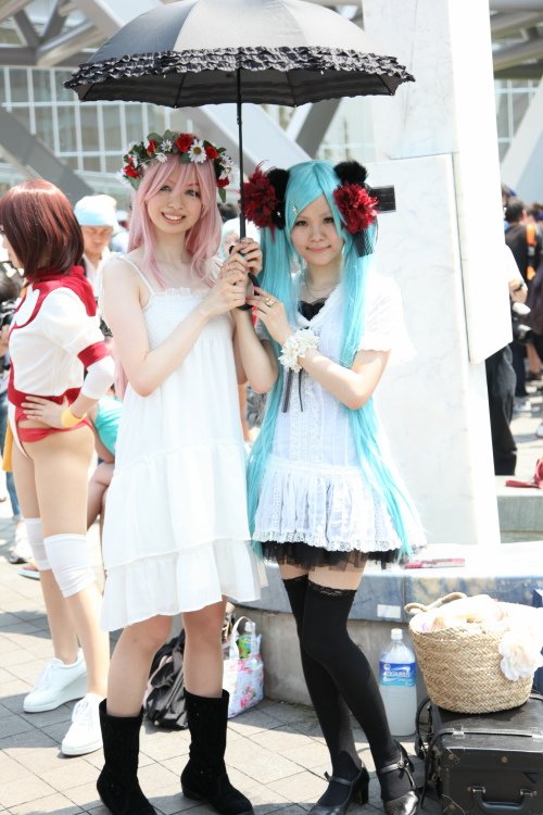 Comiket girls 2011, Tokyo, Japan