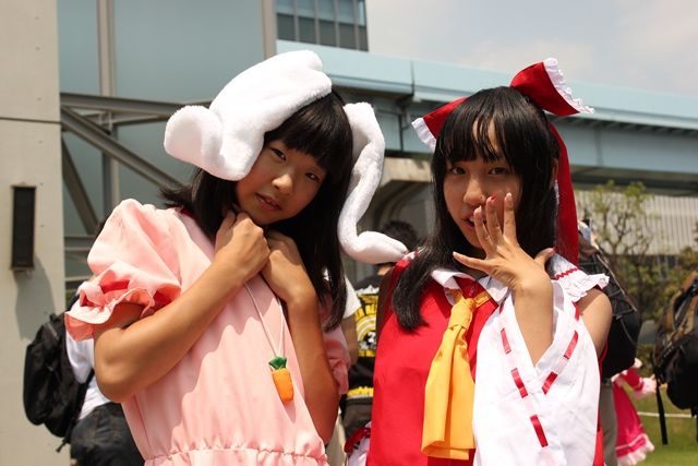 Comiket girls 2011, Tokyo, Japan