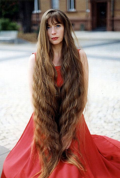 long haired girl