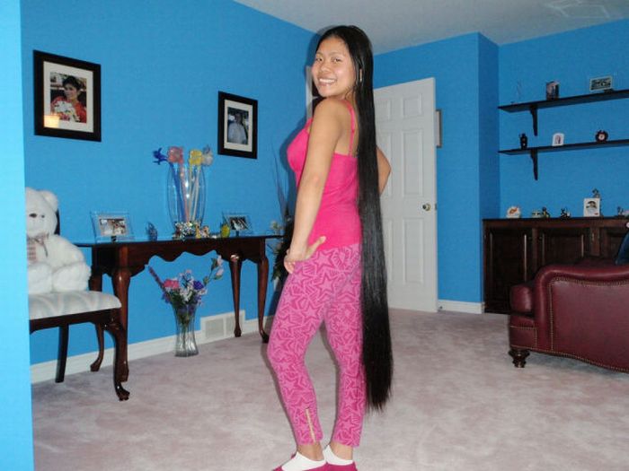 long haired girl