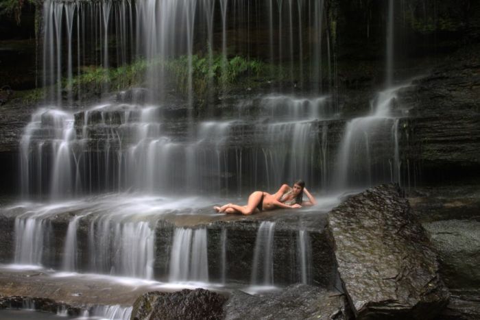 girl in the nature