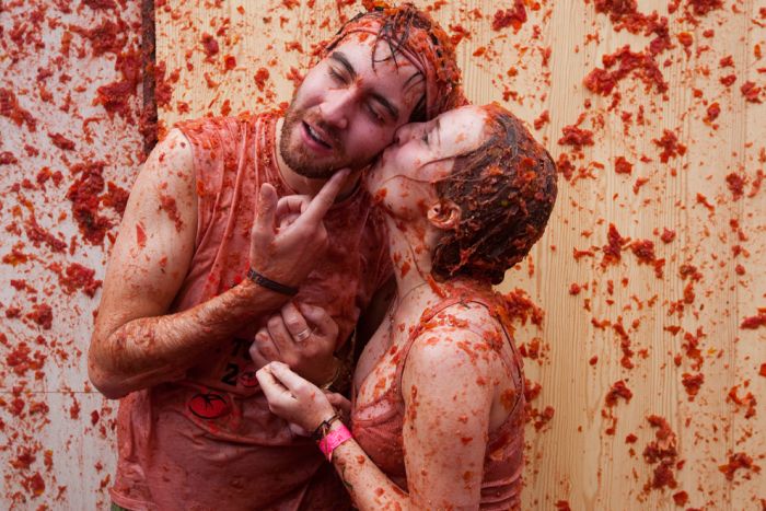 La Tomatina 2011, Buñol, Valencia, Spain