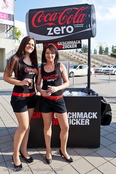 IFA trade show girls, Berlin, Germany