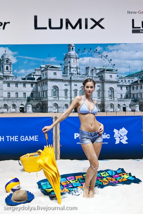 IFA trade show girls, Berlin, Germany