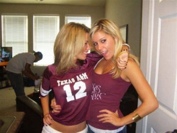 young college girl wearing sport jersey