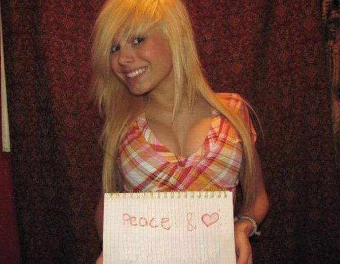 young teen college girl portrait