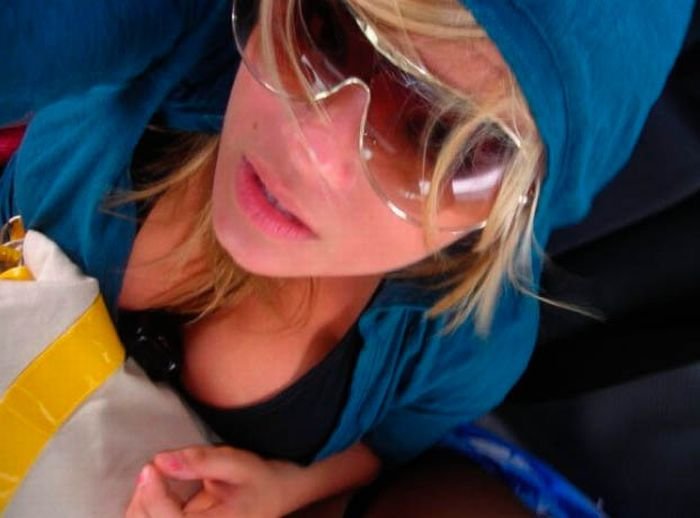 breasts cleavage girl