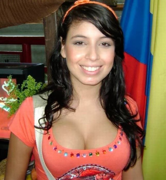 breasts cleavage girl