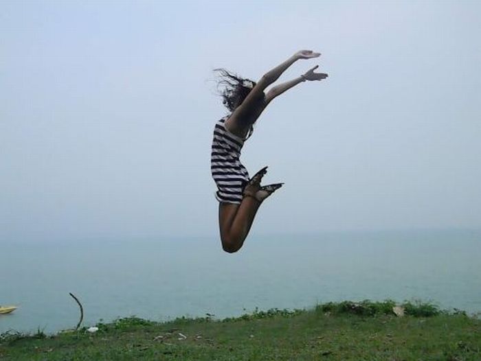 girl in the nature