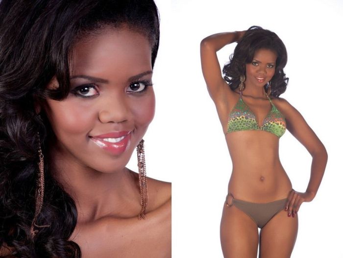 Contestants of beauty pageant, Miss Universe 2011, São Paulo, Brazil