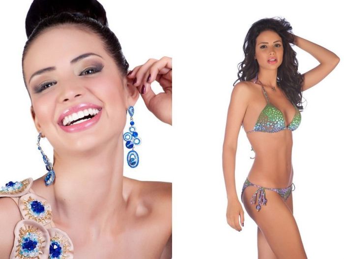 Contestants of beauty pageant, Miss Universe 2011, São Paulo, Brazil