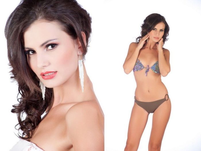 Contestants of beauty pageant, Miss Universe 2011, São Paulo, Brazil
