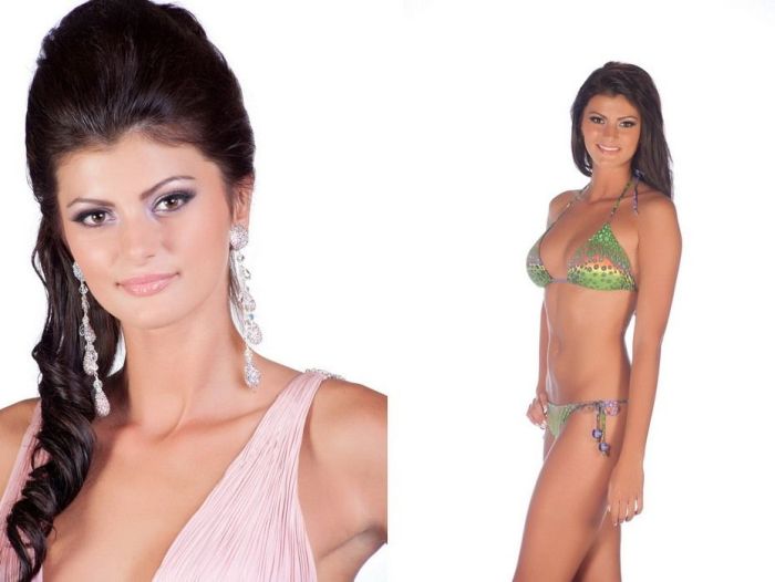 Contestants of beauty pageant, Miss Universe 2011, São Paulo, Brazil