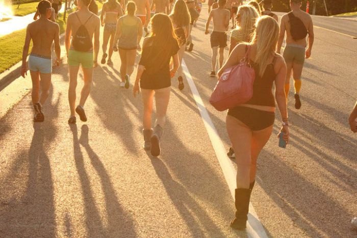 Undie Run 2011, Utah, United States