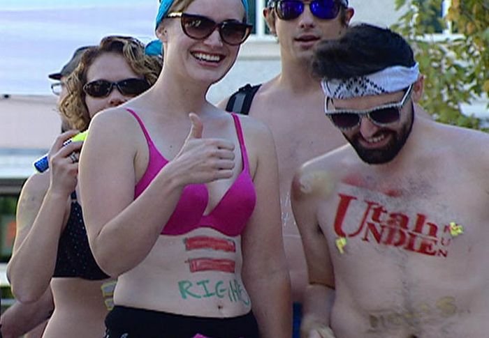 Undie Run 2011, Utah, United States