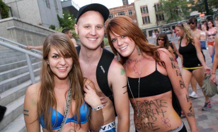 Undie Run 2011, Utah, United States