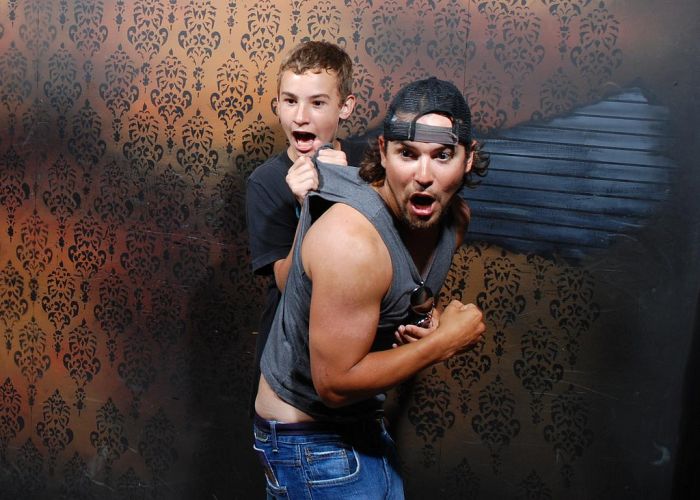 Nightmares Fear Factory visitors, Niagara Falls, Canada