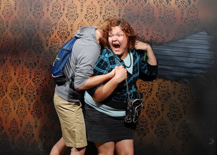 Nightmares Fear Factory visitors, Niagara Falls, Canada