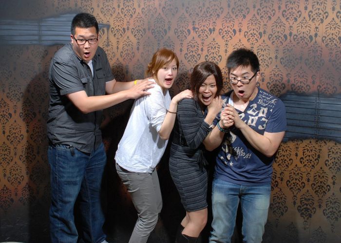 Nightmares Fear Factory visitors, Niagara Falls, Canada