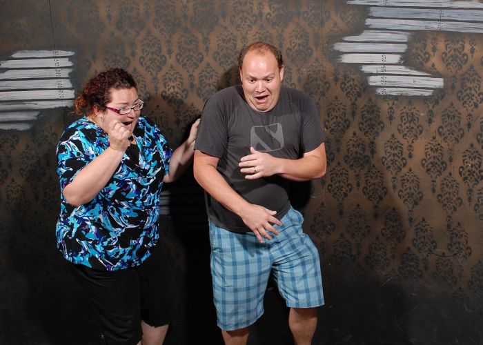 Nightmares Fear Factory visitors, Niagara Falls, Canada