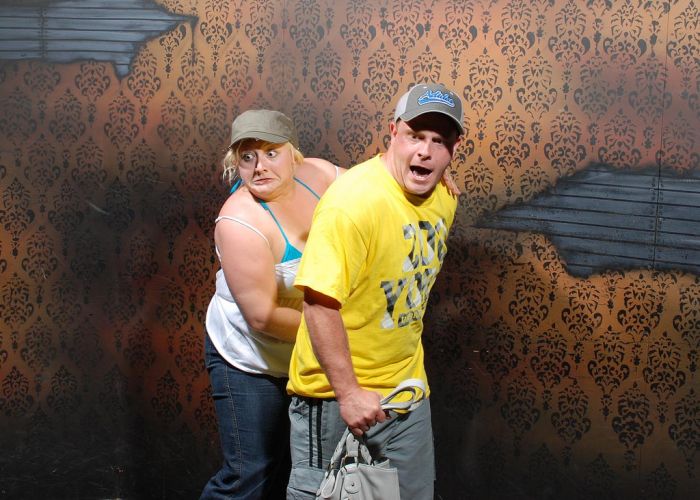 Nightmares Fear Factory visitors, Niagara Falls, Canada