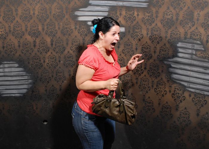 Nightmares Fear Factory visitors, Niagara Falls, Canada