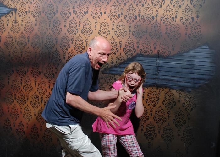 Nightmares Fear Factory visitors, Niagara Falls, Canada