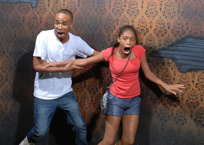 Nightmares Fear Factory visitors, Niagara Falls, Canada