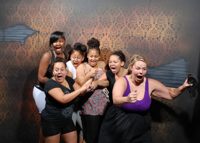 Nightmares Fear Factory visitors, Niagara Falls, Canada